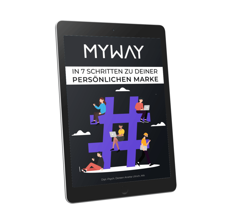 myway digital branding guide 7 schritte zur personal brand cover in tablet