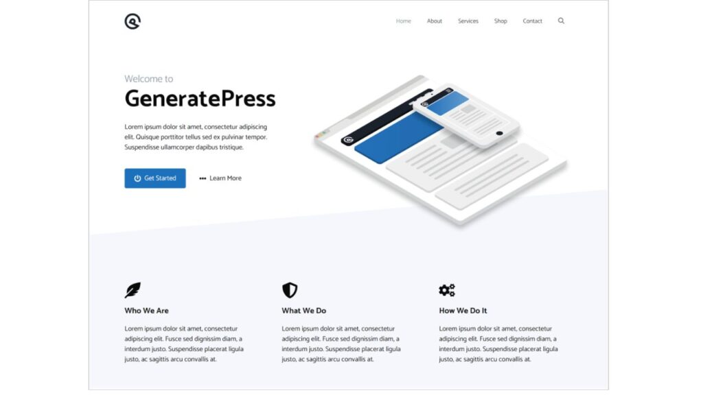 Theme GeneratePress