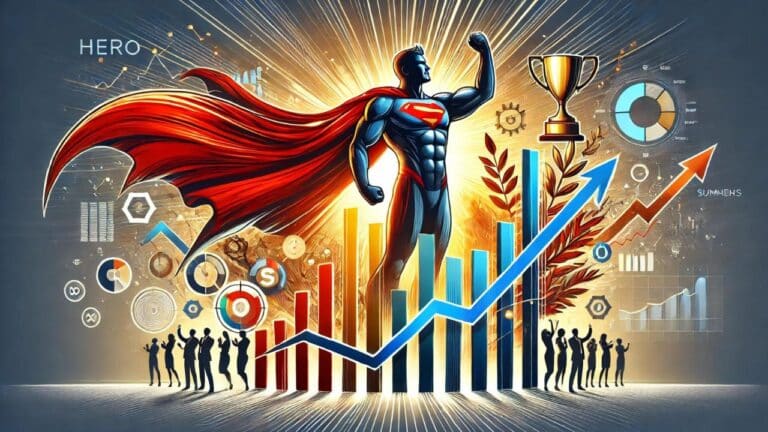 der Helden-Archetyp im Marketing und ein Marketing Chart